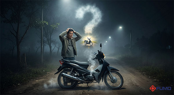 nằm mơ thấy xe máy của mình bị hỏng là điềm gì