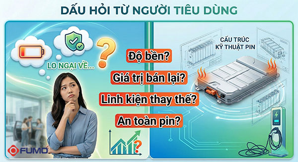 rủi ro và lo ngại từ người tiêu dùng