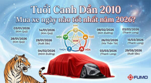 tuổi canh dần 2010 mua xe ngày nào tốt