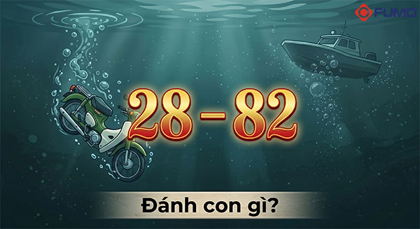 Nằm mơ thấy xe máy rơi xuống sông đánh con gì tốt nhất