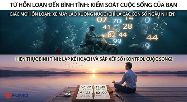 nên làm gì khi nằm mơ thấy xe máy lao xuống nước