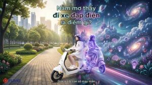 nằm mơ thấy mình đi xe đạp điện