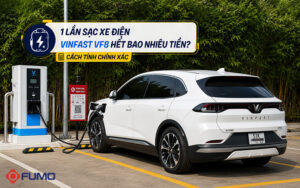 1 lần sạc điện vinfast vf8 hết bao nhiêu tiền