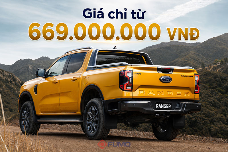 bảng giá xe bán tải Ford Ranger