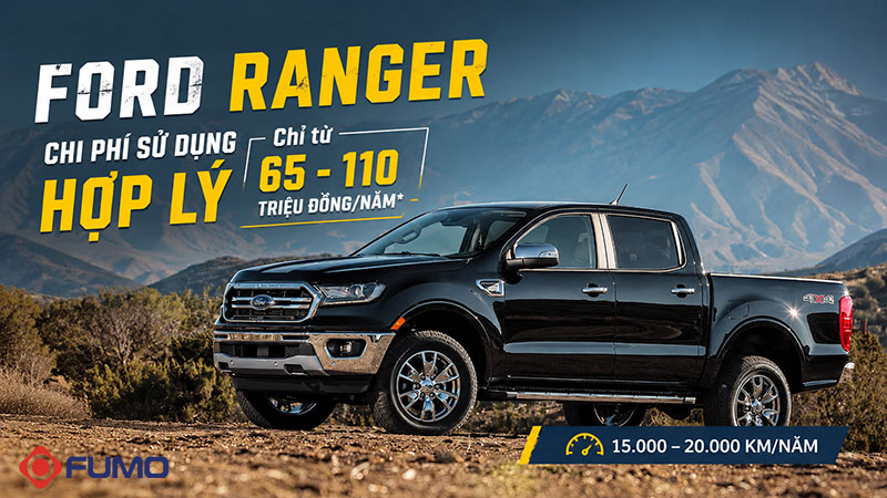 chi phí nuôi xe bán tải Ford Ranger mỗi năm