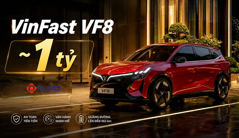 giá xe Vinfast VF8 mới nhất