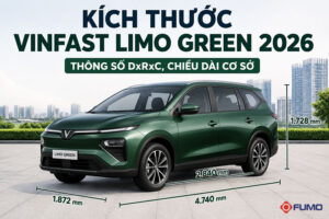 Kích thước Limo Green