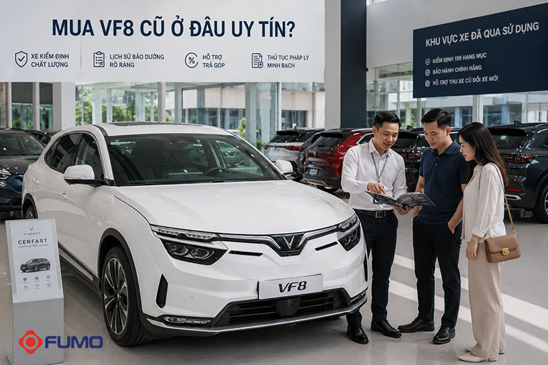 mua xe Vinfast VF8 cũ ở đâu uy tín