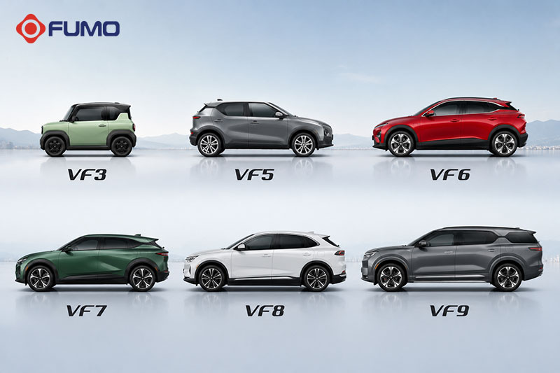so sánh số chỗ của vf8 và các xe vinfast khác