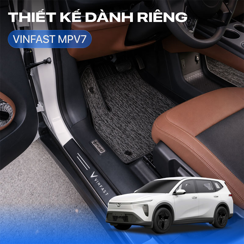 Thảm lót sàn ô tô vinfast MPV 7 14