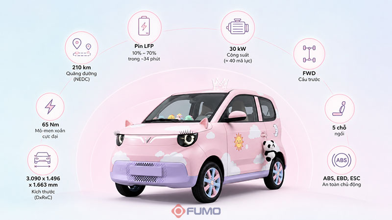 thông số kỹ thuật vinfast vf2