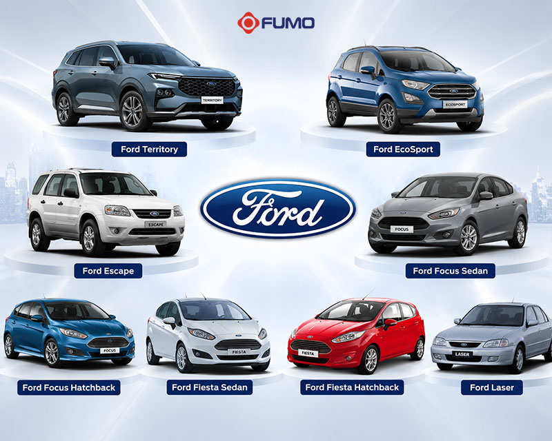 tổng hợp các dòng xe Ford 5 chỗ