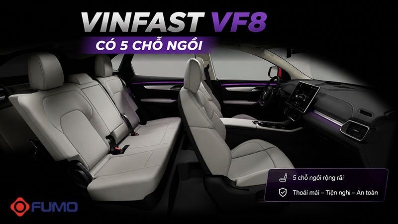 xe VF8 mấy chỗ ngồi