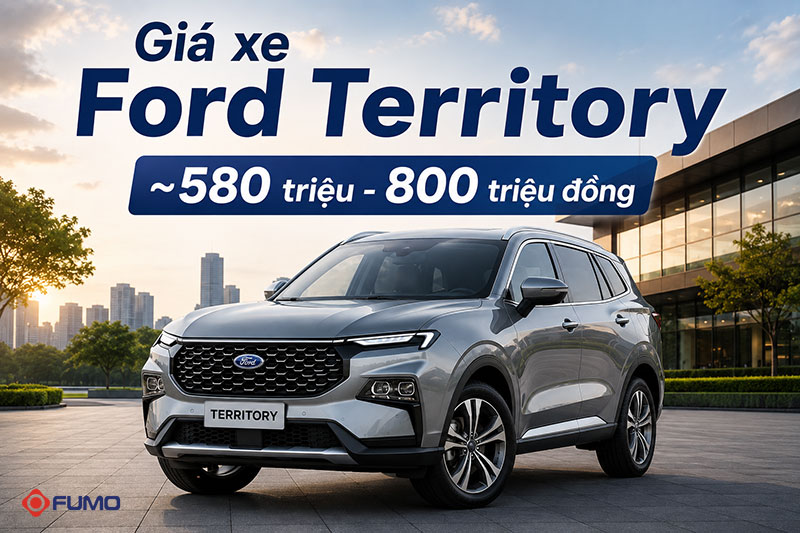 bảng giá xe Forrd Territory cũ mới nhất