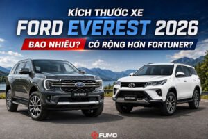 Kích thước xe Ford Everest
