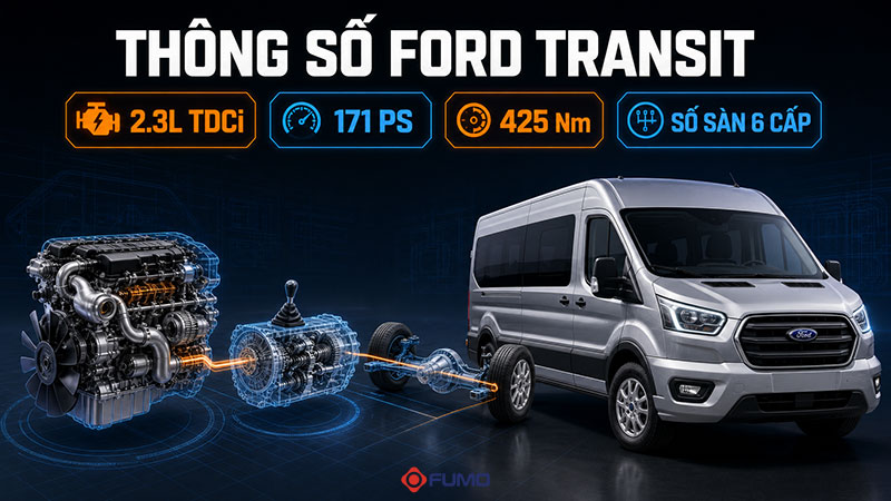 Thông số kỹ thuật Ford Transit